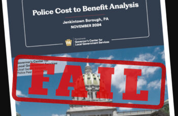 The DCED report: A Flawed and Defective “Analysis” of Jenkintown’s Police Service